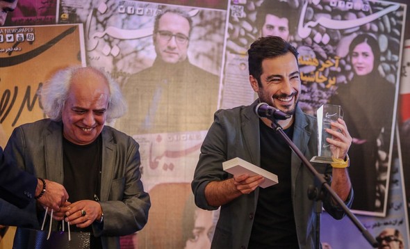 تصاویر : هنرمندان در جشن روزنامه سینما