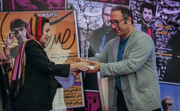 تصاویر : هنرمندان در جشن روزنامه سینما