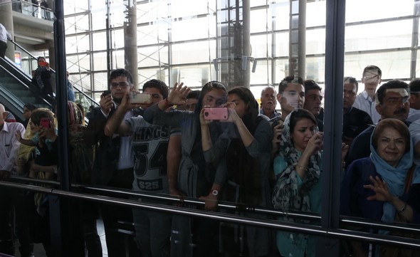 تصاویر : بازگشت تیم والیبال به تهران