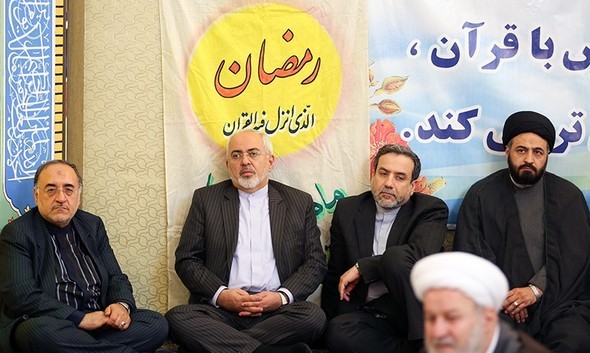 تصاویر : دیدار سید‌حسن‌خمینی از ظریف در وزارت خارجه