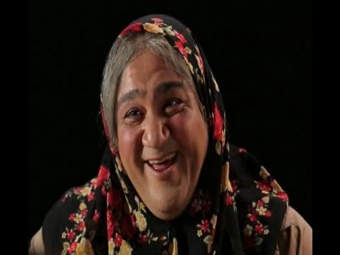 ويديو/ مهران غفوريان در نقش يك پير زن