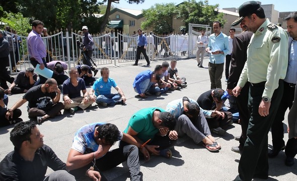 تصاویر : انهدام 29 باند سرقت و زورگیری در تهران