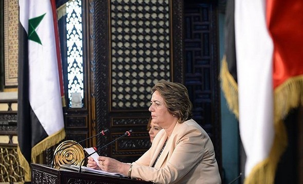 تصاویر : سخنرانی بشار اسد در پارلمان سوریه