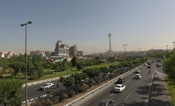 تصاویر : تهران در غبار