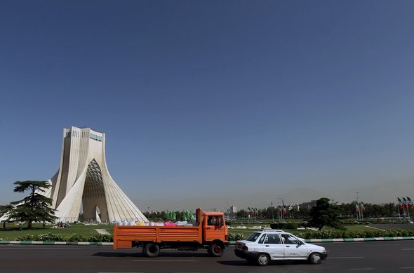 تصاویر : تهران در غبار