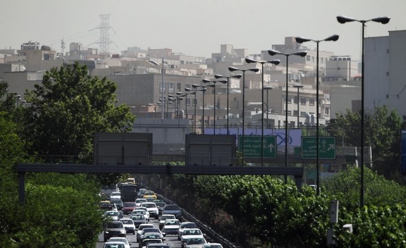 تصاویر : تهران در غبار