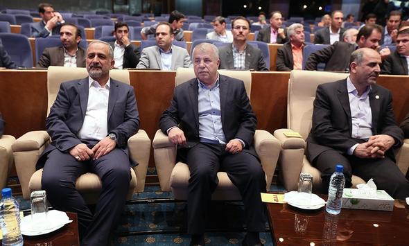 تصاویر : چهره‌ها در مراسم تقدیر از ملی‌پوشان والیبال