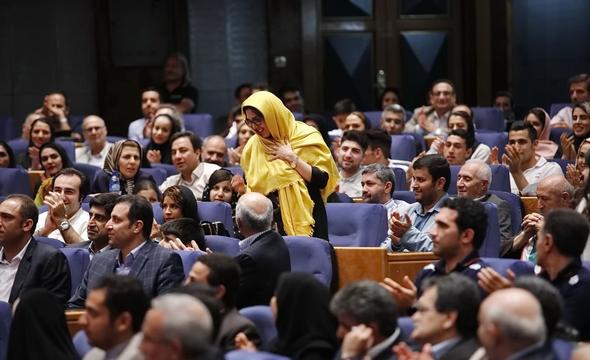 تصاویر : چهره‌ها در مراسم تقدیر از ملی‌پوشان والیبال