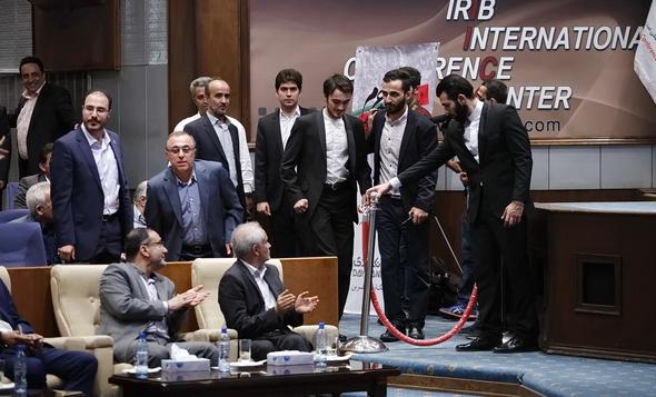 تصاویر : چهره‌ها در مراسم تقدیر از ملی‌پوشان والیبال