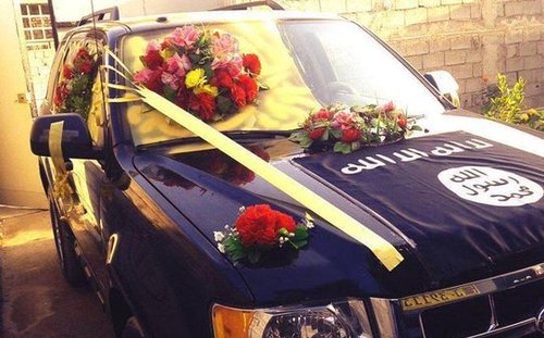 ماشین عروس داعش (+عکس)