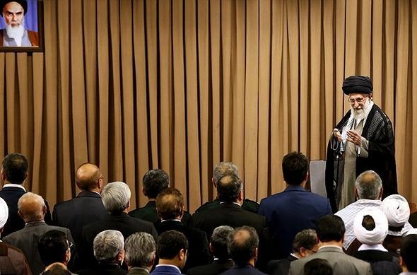 تصاویر : دیدار مسئولان نظام با رهبر معظم انقلاب