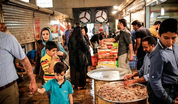 تصاویر : بازار ماهی فروشان آبادان