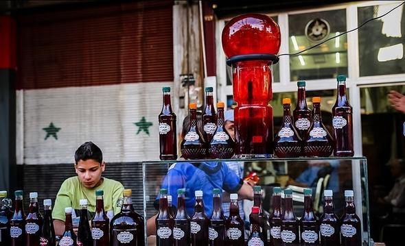 تصاویر : بازار دمشق در ماه رمضان