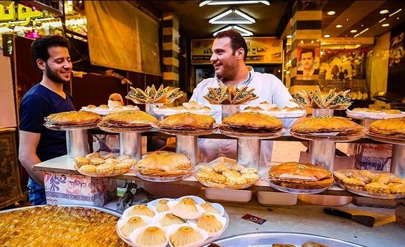 تصاویر : بازار دمشق در ماه رمضان