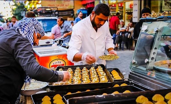 تصاویر : بازار دمشق در ماه رمضان