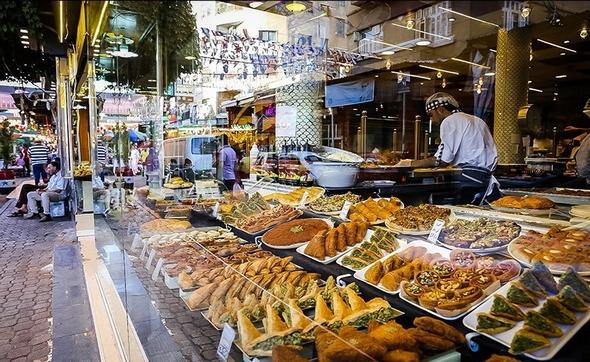 تصاویر : بازار دمشق در ماه رمضان
