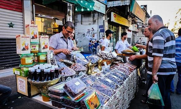 تصاویر : بازار دمشق در ماه رمضان