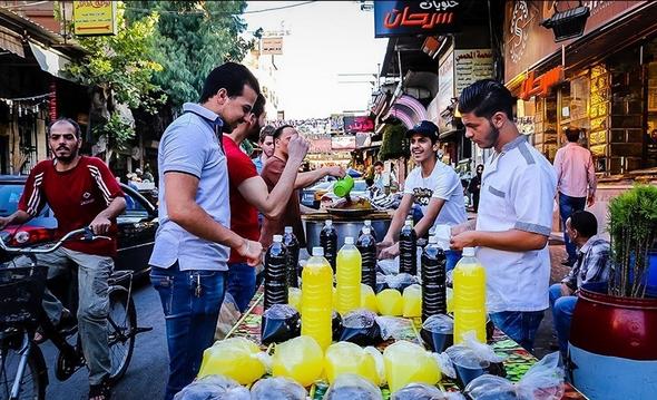 تصاویر : بازار دمشق در ماه رمضان