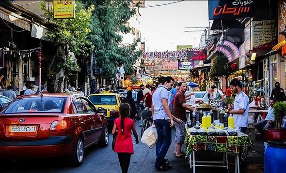 تصاویر : بازار دمشق در ماه رمضان