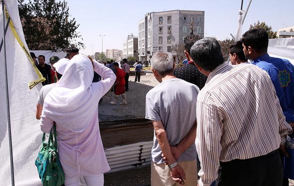 تصاویر : انفجار مهیب گاز در غرب تهران