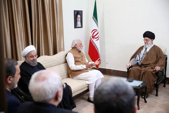 تصاویر : دیدارهای مودی و اشرف غنی با رهبرمعظم‌انقلاب