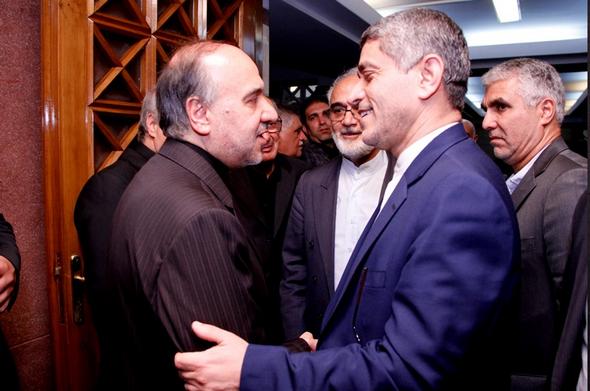تصاویر : چهره‌ها در ترحیم‌ والده‌ معاون‌ رییس‌جمهور