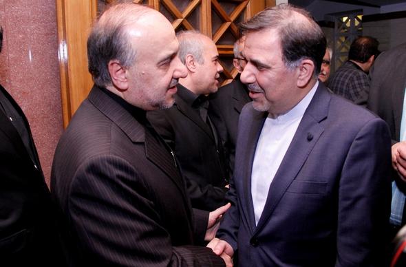 تصاویر : چهره‌ها در ترحیم‌ والده‌ معاون‌ رییس‌جمهور