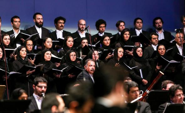 تصاویر : اجرای ارکستر سمفونیک تهران