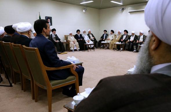 تصاویر : دیدار اعضای مجلس خبرگان با رهبرمعظم‌انقلاب