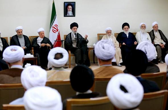 تصاویر : دیدار اعضای مجلس خبرگان با رهبرمعظم‌انقلاب