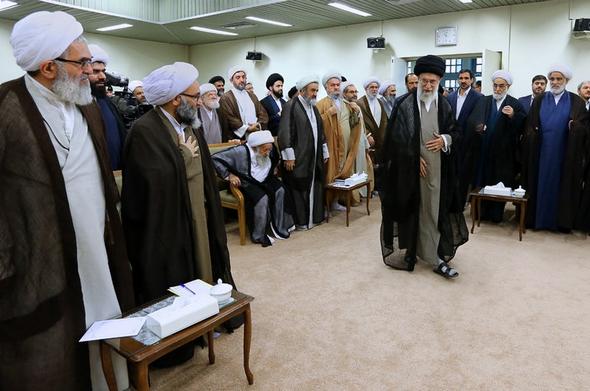 تصاویر : دیدار اعضای مجلس خبرگان با رهبرمعظم‌انقلاب