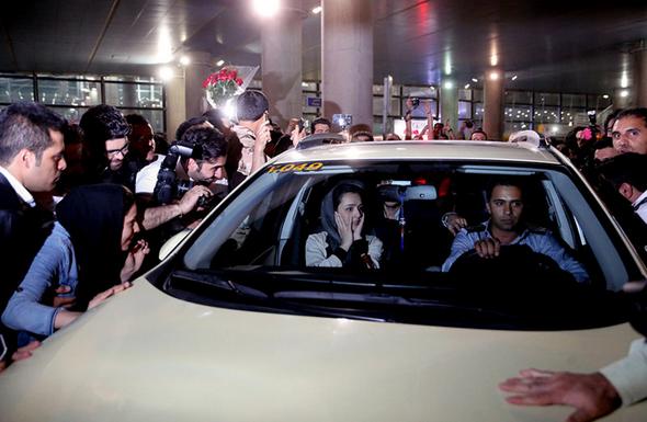 تصاویر : استقبال پرشور از عوامل «فروشنده»