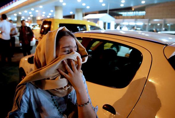 تصاویر : استقبال پرشور از عوامل «فروشنده»