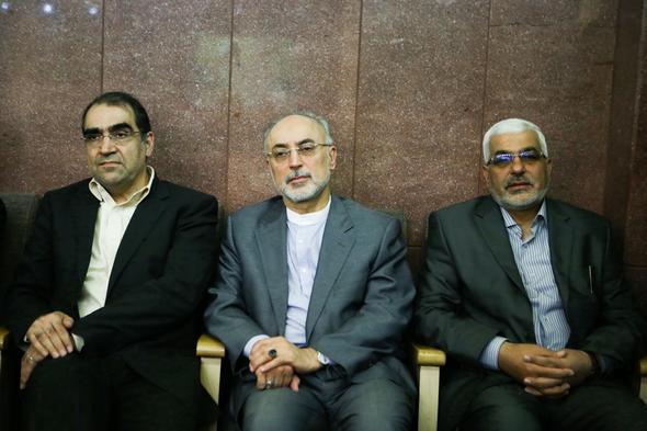 تصاویر : چهره‌ها در مراسم ختم همسر شهید بابایی