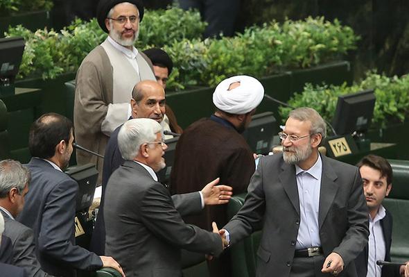 تصاویر : انتخاب هیات رئیسه مجلس دهم