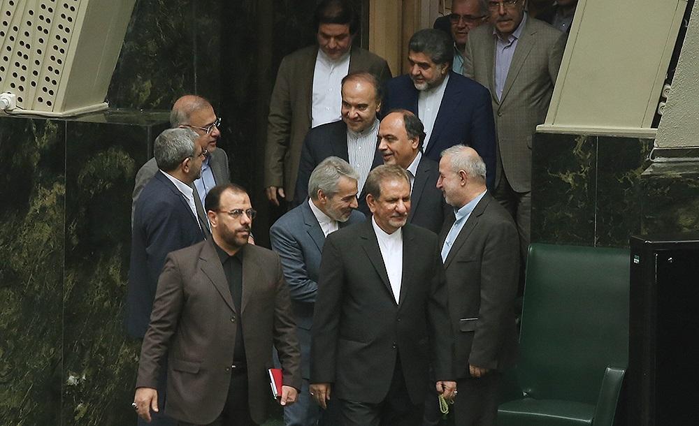 تصاویر : جلسه رای اعتماد به وزرای پیشنهادی دولت