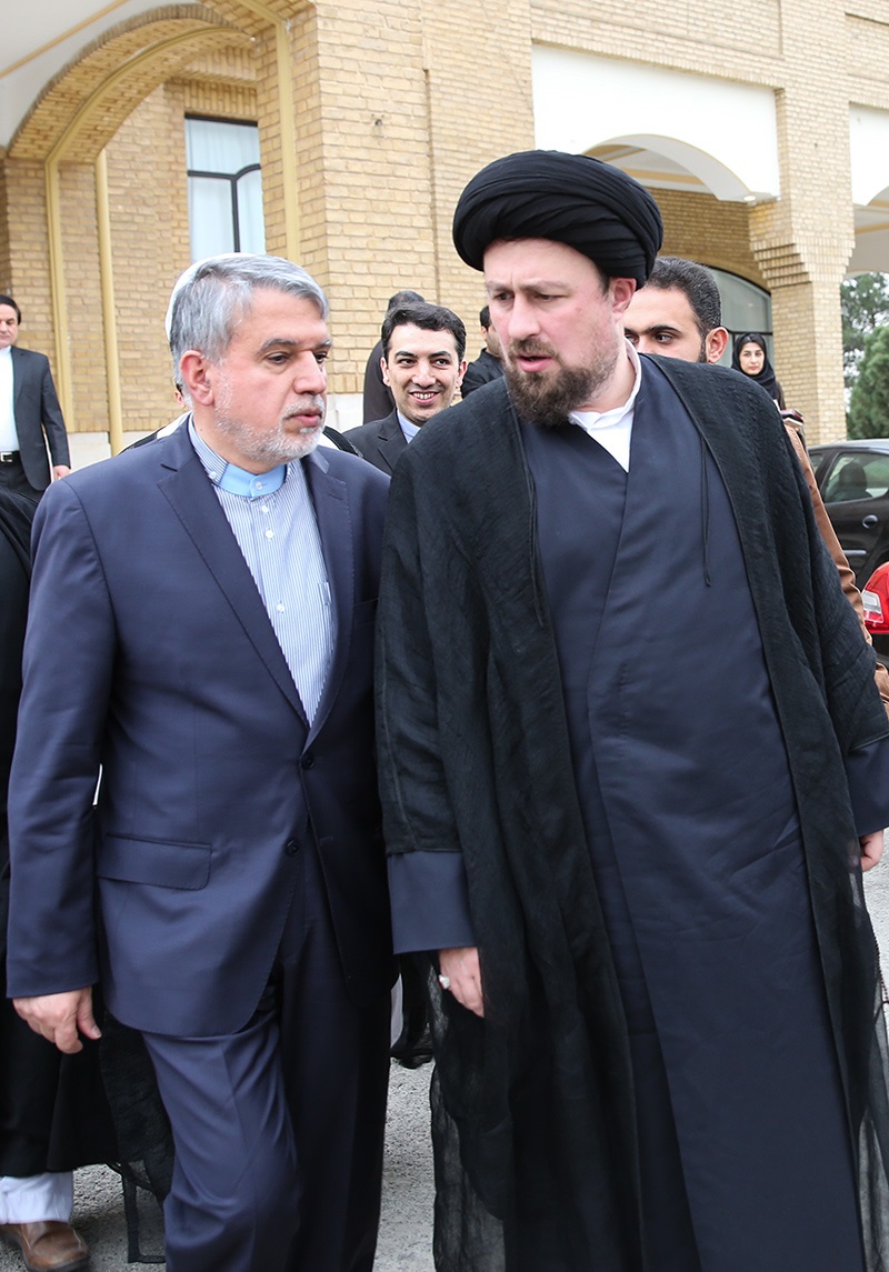 تصاویر : دیدار وزیر ارشاد با سید حسن خمینی