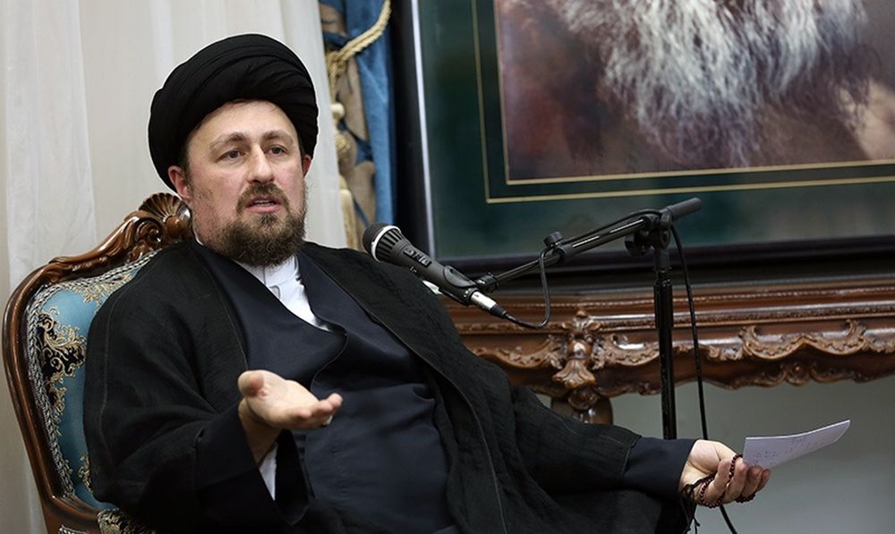 تصاویر : دیدار وزیر ارشاد با سید حسن خمینی