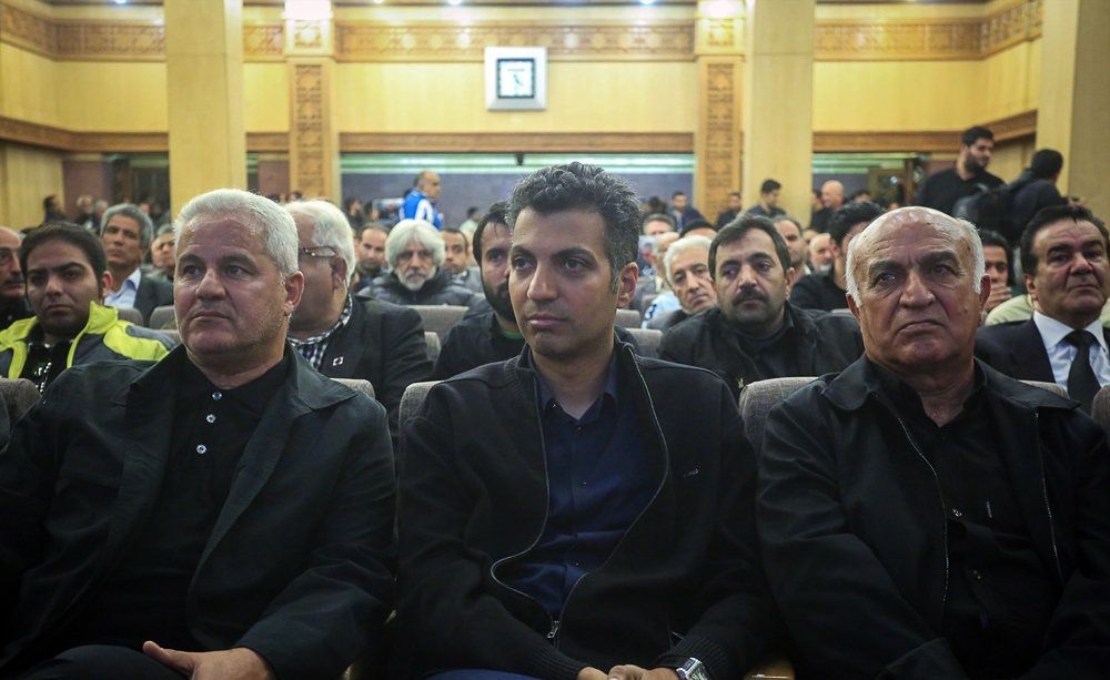 تصاویر : چهره‌ها در ختم مرحوم پورحیدری