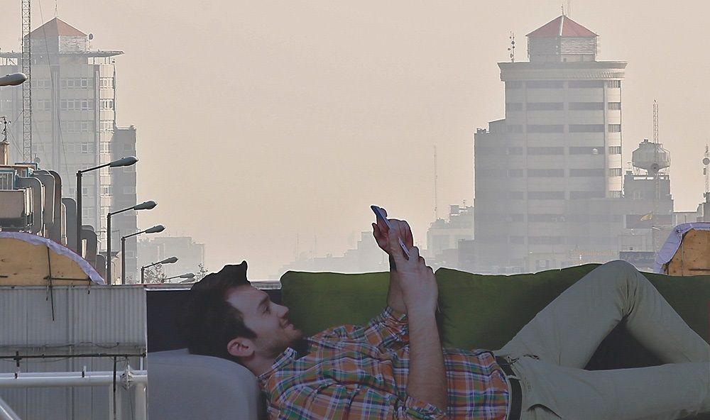 تصاویر : تهران در وضعیت قرمز