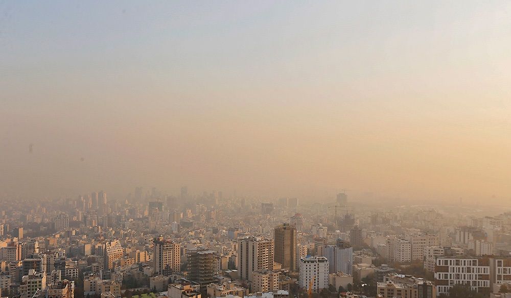 تصاویر : تهران در وضعیت قرمز