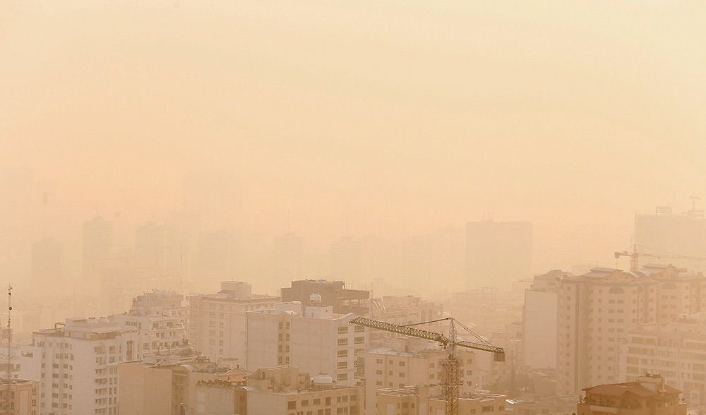 تصاویر : تهران در وضعیت قرمز