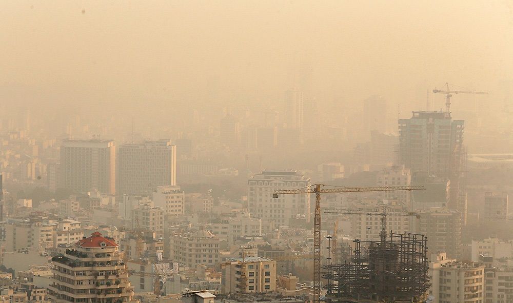 تصاویر : تهران در وضعیت قرمز