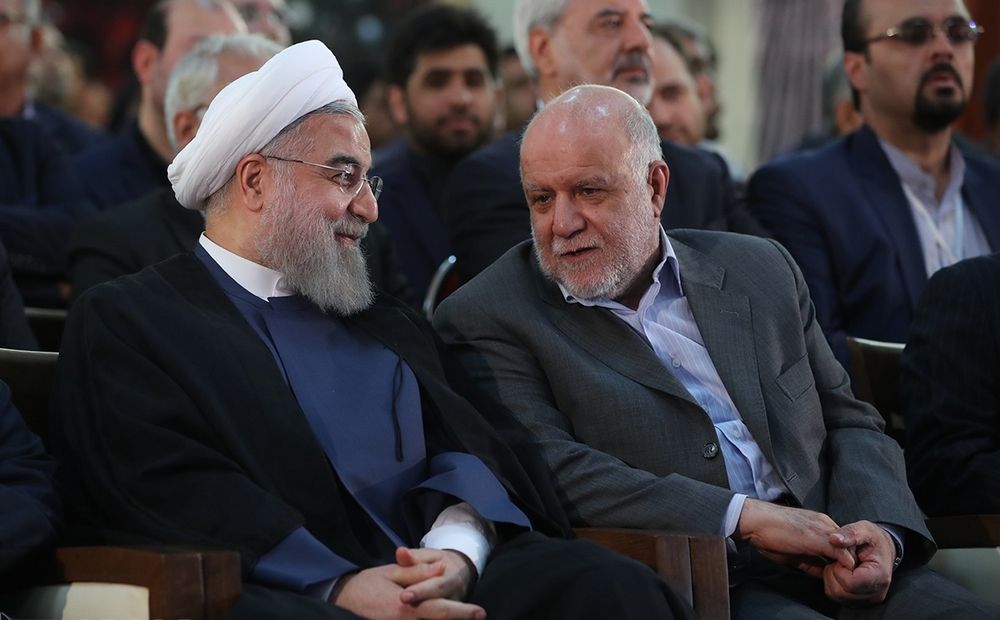 تصاویر : سفر روحانی به اهواز و افتتاح 3 پروژه بزرگ نفتی