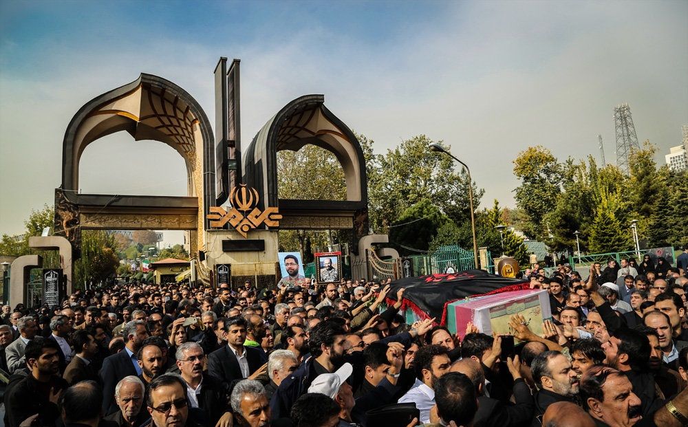 تصاویر : تشییع پیکر شهید محسن خزایی