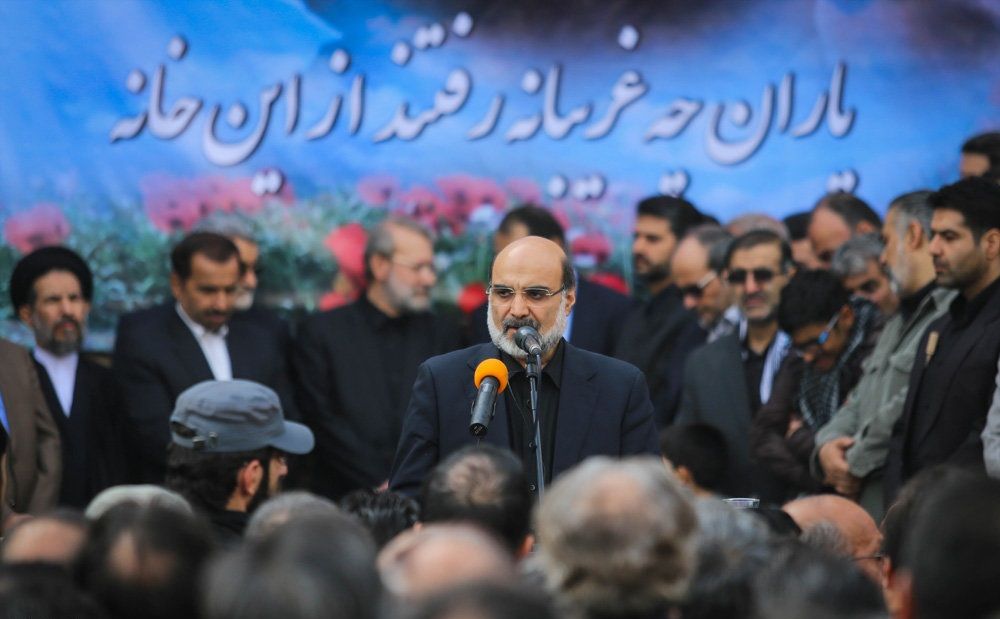 تصاویر : تشییع پیکر شهید محسن خزایی