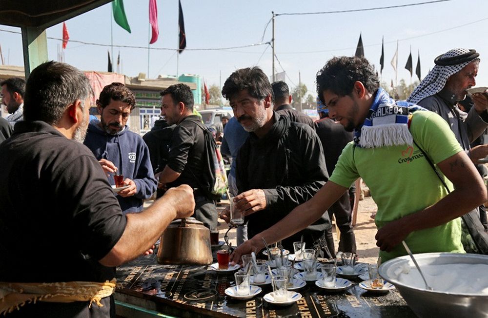 تصاویر : از نجف تا کربلا با زائران اربعین حسینی