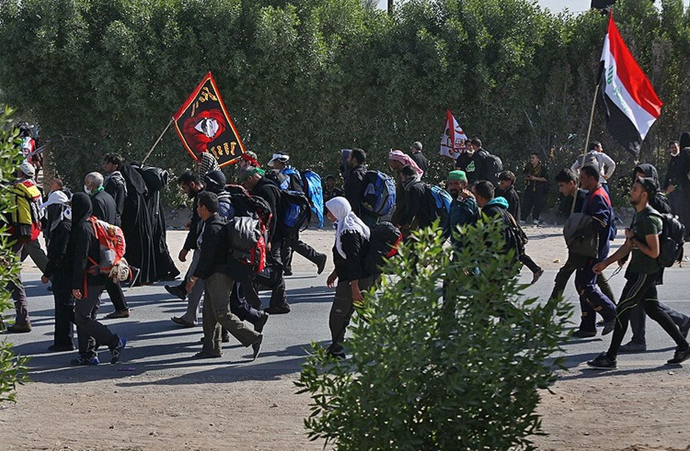 تصاویر : از نجف تا کربلا با زائران اربعین حسینی