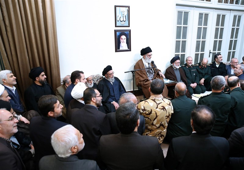دیدار جمعی از مسئولان استان اصفهان با رهبر انقلاب