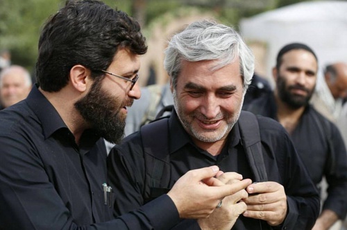 ابراهیم حاتمی‌کیا در راهپیمایی اربعین (+عکس)